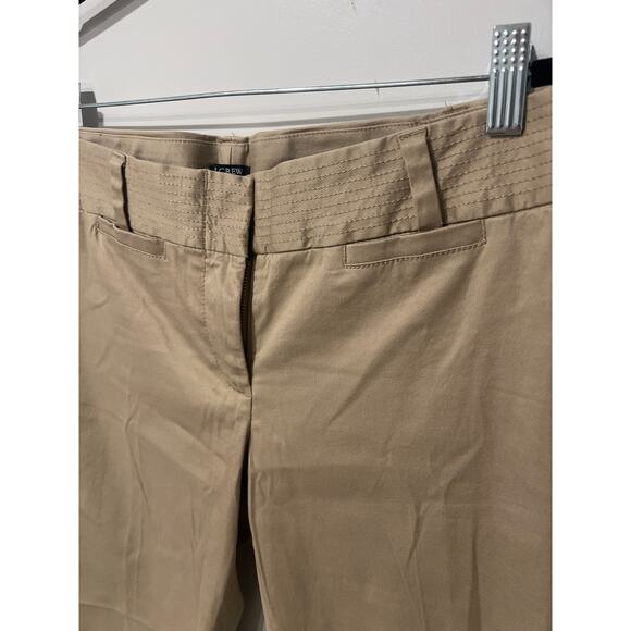 Khaki J.Crew City Fit Chinos, Size 4, KB347 - Picture 2 of 4